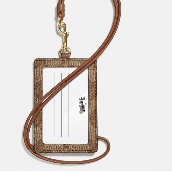 COACH ID LANYARD IN SIGNATURE CANVAS - Picture 2 of 2